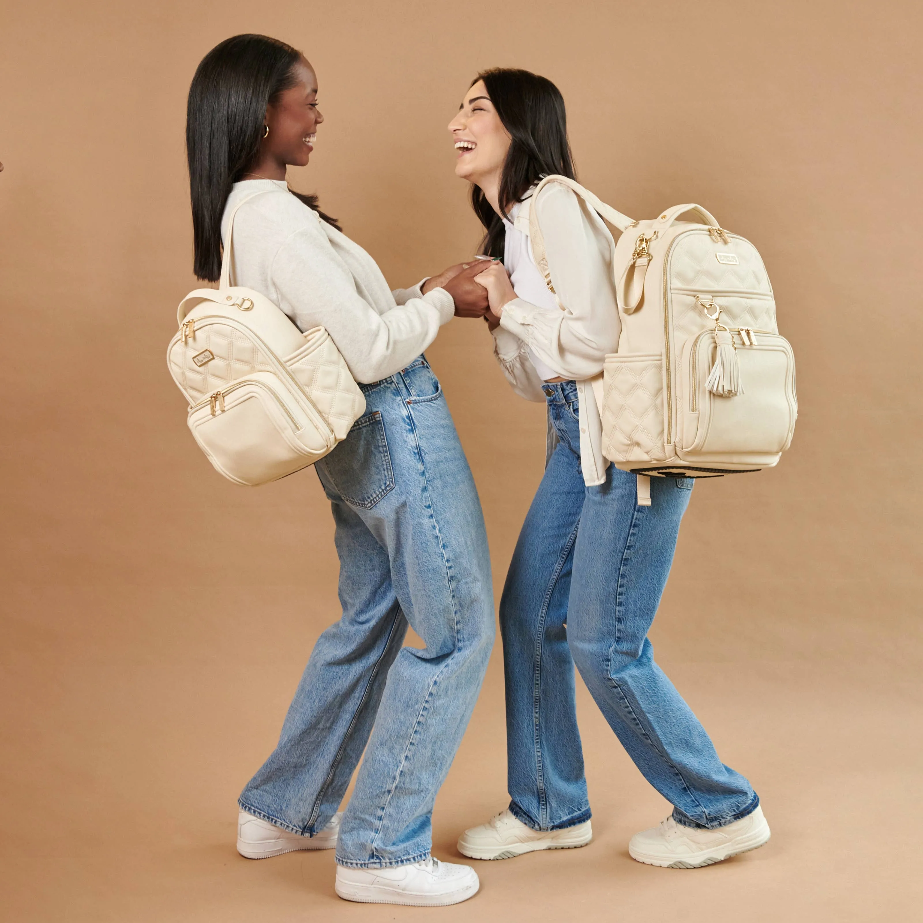 Itzy Ritzy -  Itzy Mini Plus Diaper Bag Backpack Milk & Honey