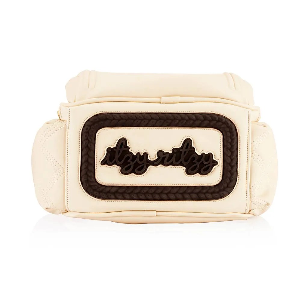 Itzy Ritzy -  Itzy Mini Plus Diaper Bag Backpack Milk & Honey