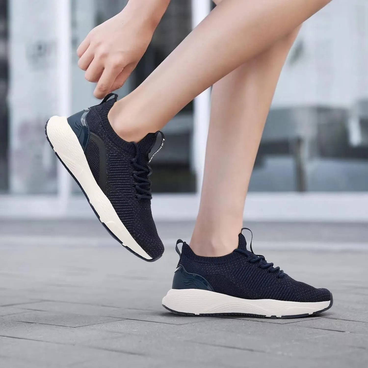 Lamincoa Women Slip on Walking Shoes Lightweight Running Shoes Casual Workout Gym Tennis Sneakers for Women
