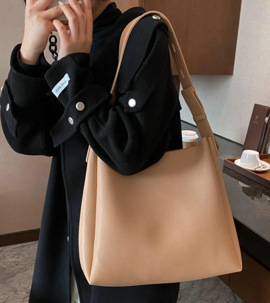 Large Tote Bag for Women Vegan Leather Bag Shoulder Bag Hobo Bag Satchel Handbag 2024