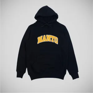 Manto Varsity Hoodie Black