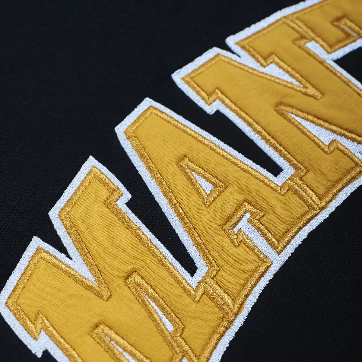 Manto Varsity Hoodie Black