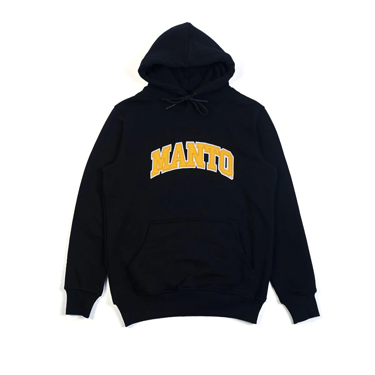 Manto Varsity Hoodie Black