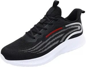 Men Sports Shoes Fashion New Pattern Mesh Breathable Comfortable Flat Bottom Thick Bottom Mens Air Low Sneaker