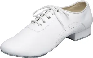 Mens Ballroom Dance Shoes for Latin Salsa Tango with Standard Block Heel