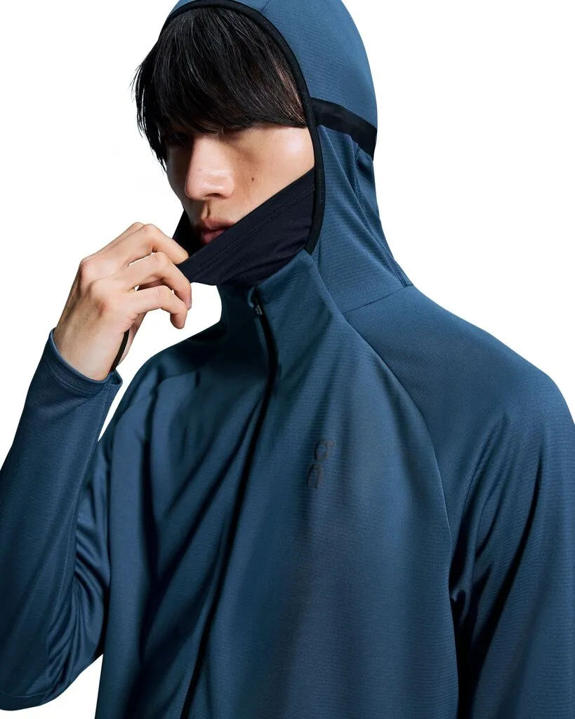 MEN'S CLIMATE ZIP HOODIE - DENIM