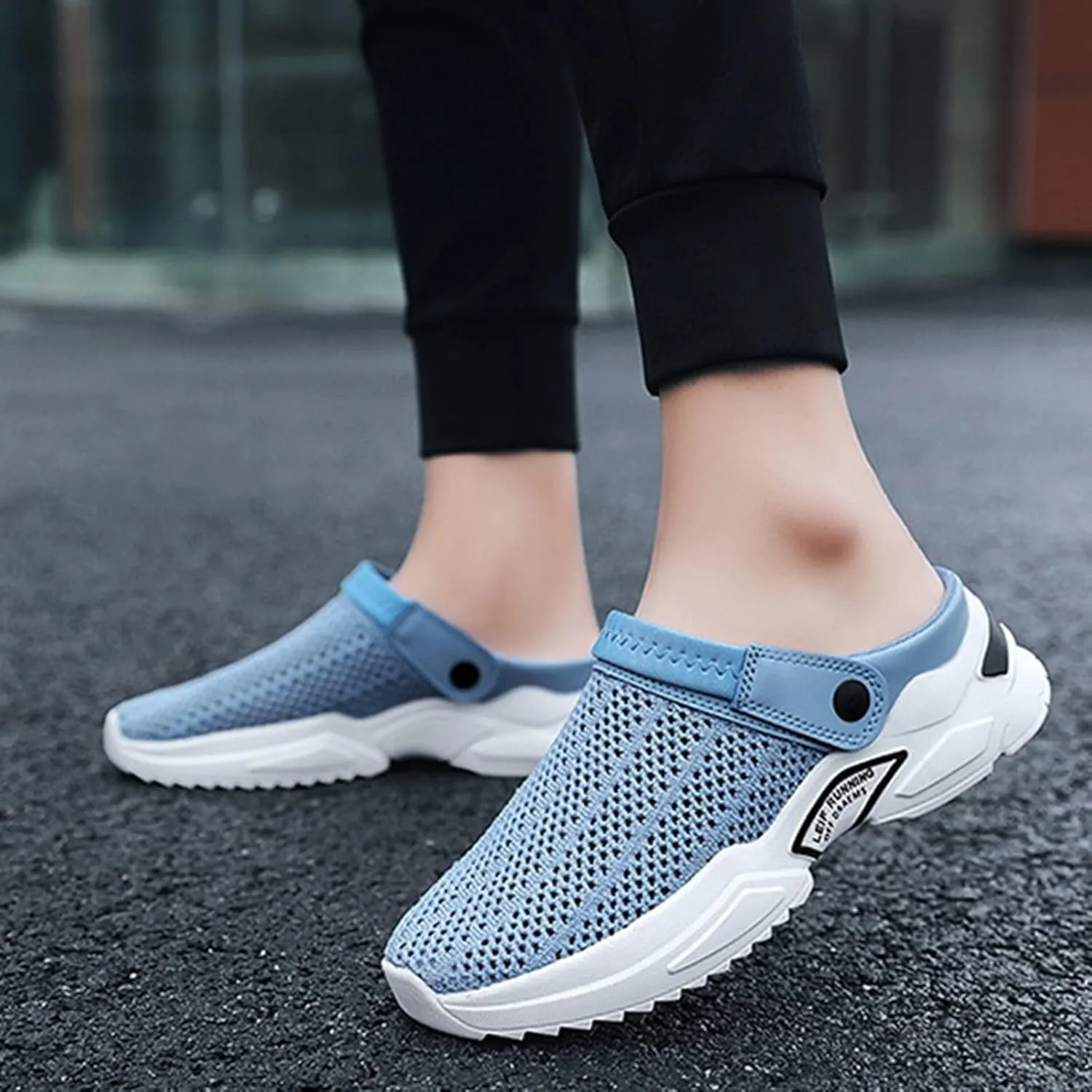 Men's Comfortable Diabetic Shoes Comfortable Breathable Stretch Canvas Slip On Sneaker Memory Foam Hiking Shoes