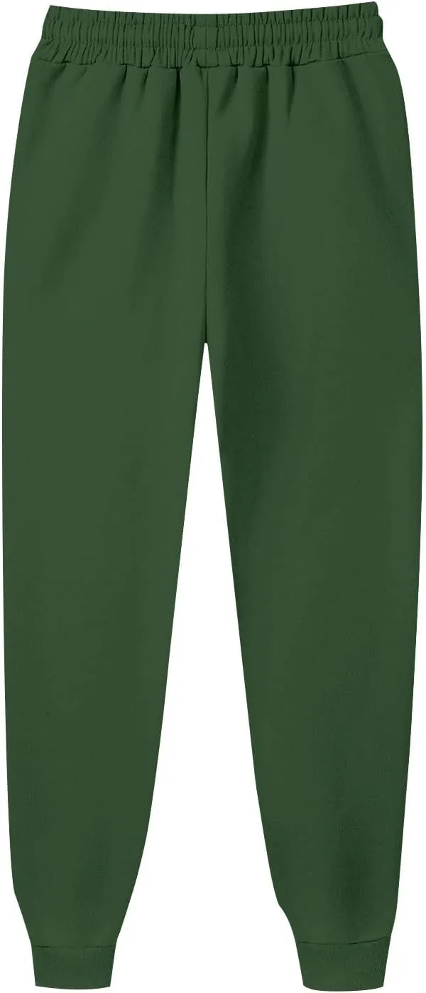 Mens Pants Casual Breathable Number Letter Printed with Pockets Comfy Moisture Wicking Jogger Pants