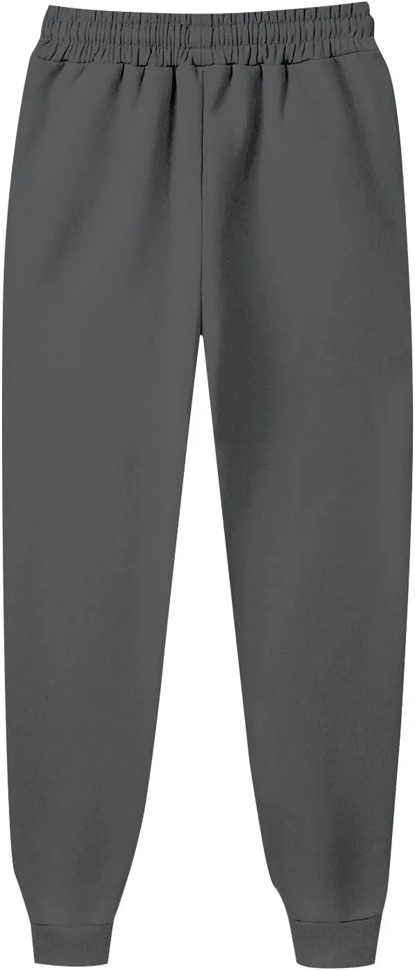 Mens Pants Casual Breathable Number Letter Printed with Pockets Comfy Moisture Wicking Jogger Pants