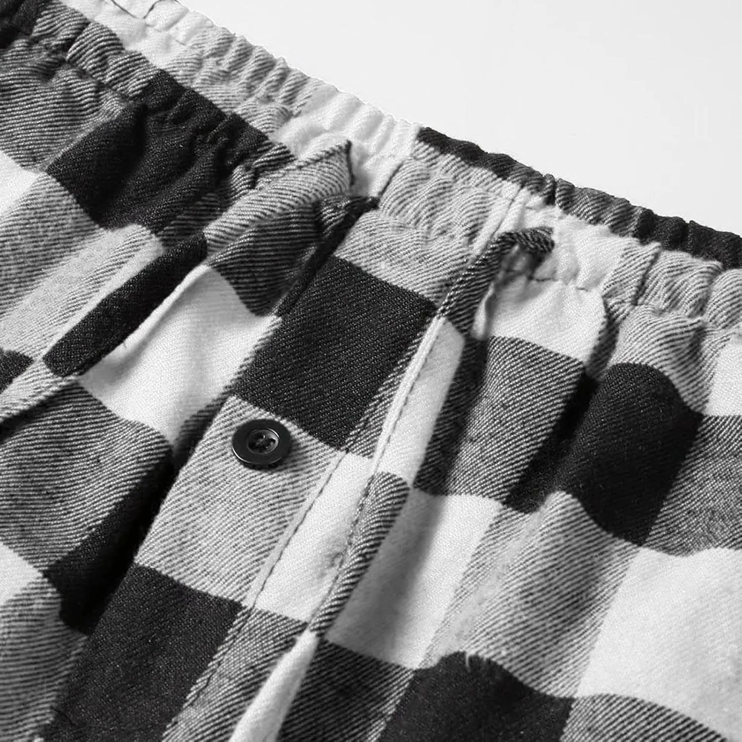 Mens Plaid Pajama Pants Cozy Lounge Pants Baggy Lightweight Buffalo Plaid Pjs Pants Sleepwear Drawstring Pj Bottoms