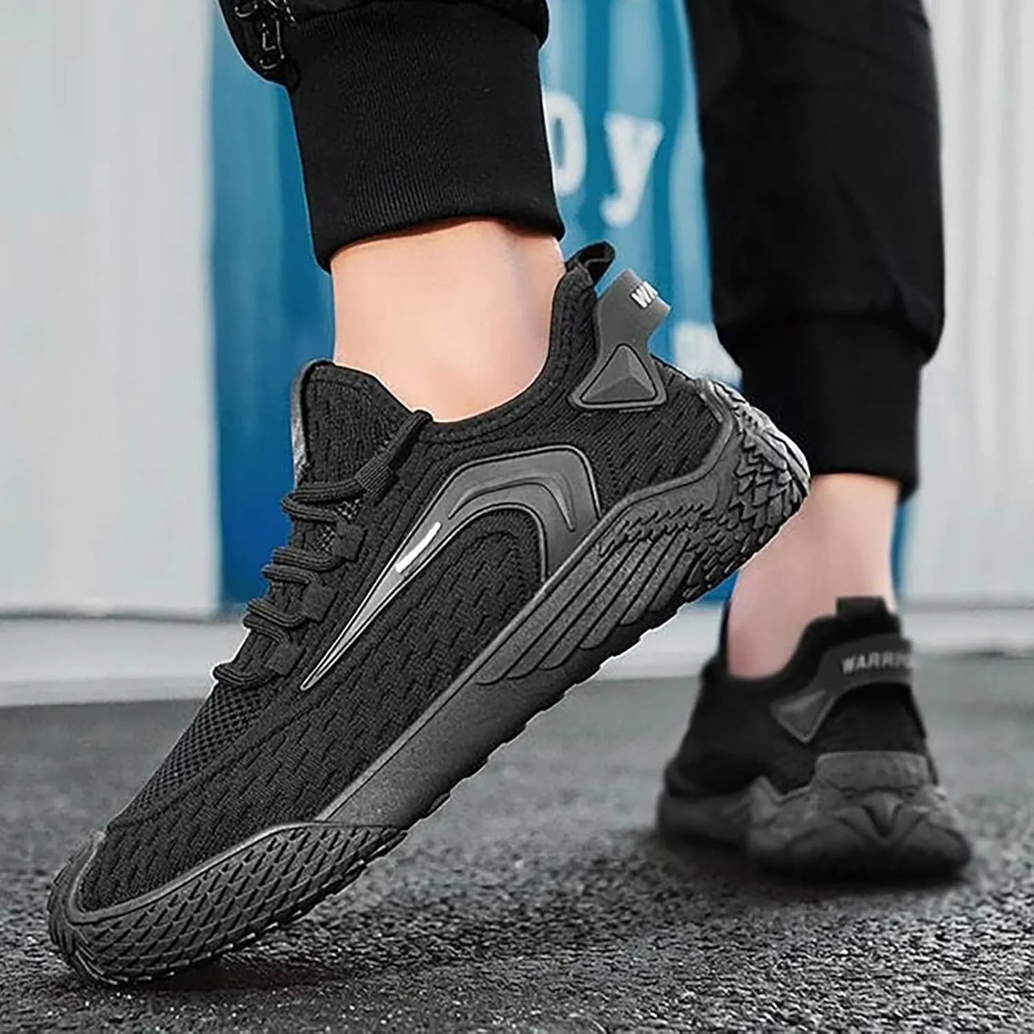 Men's Single Foot Stirrup Sneakers Men's Mesh Comfortable Orthopedic Fashion Casual Dress Shoe for Summer