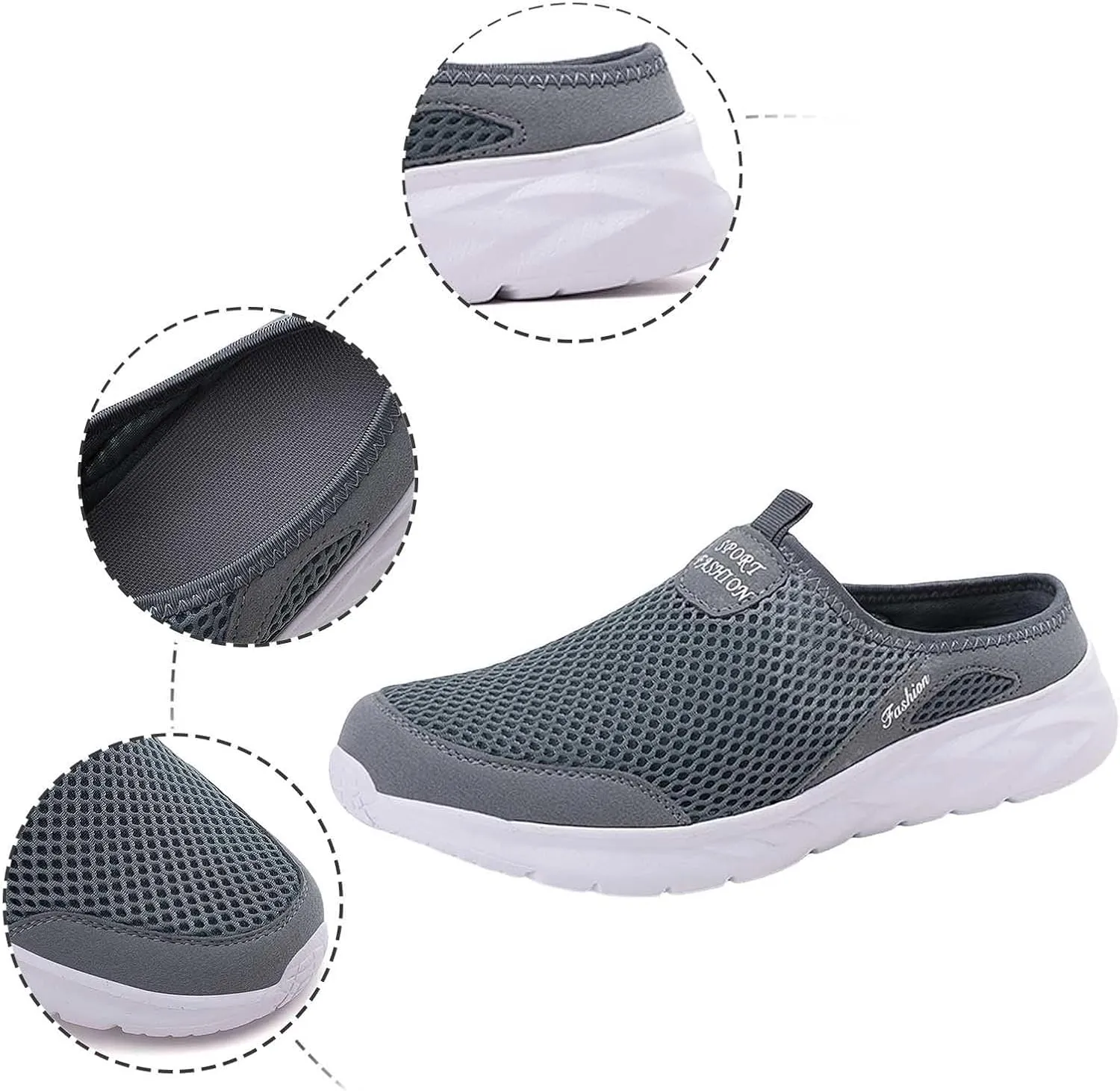 Mens Tennis Shoes Men's Sneakers Sneaker for Men Slip on Shoe for Men Mesh Comfortable Sneaker
