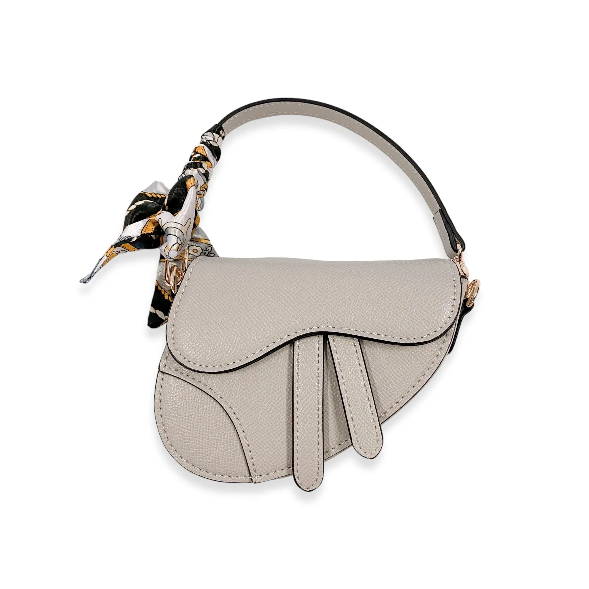 Midi Saddle Purse