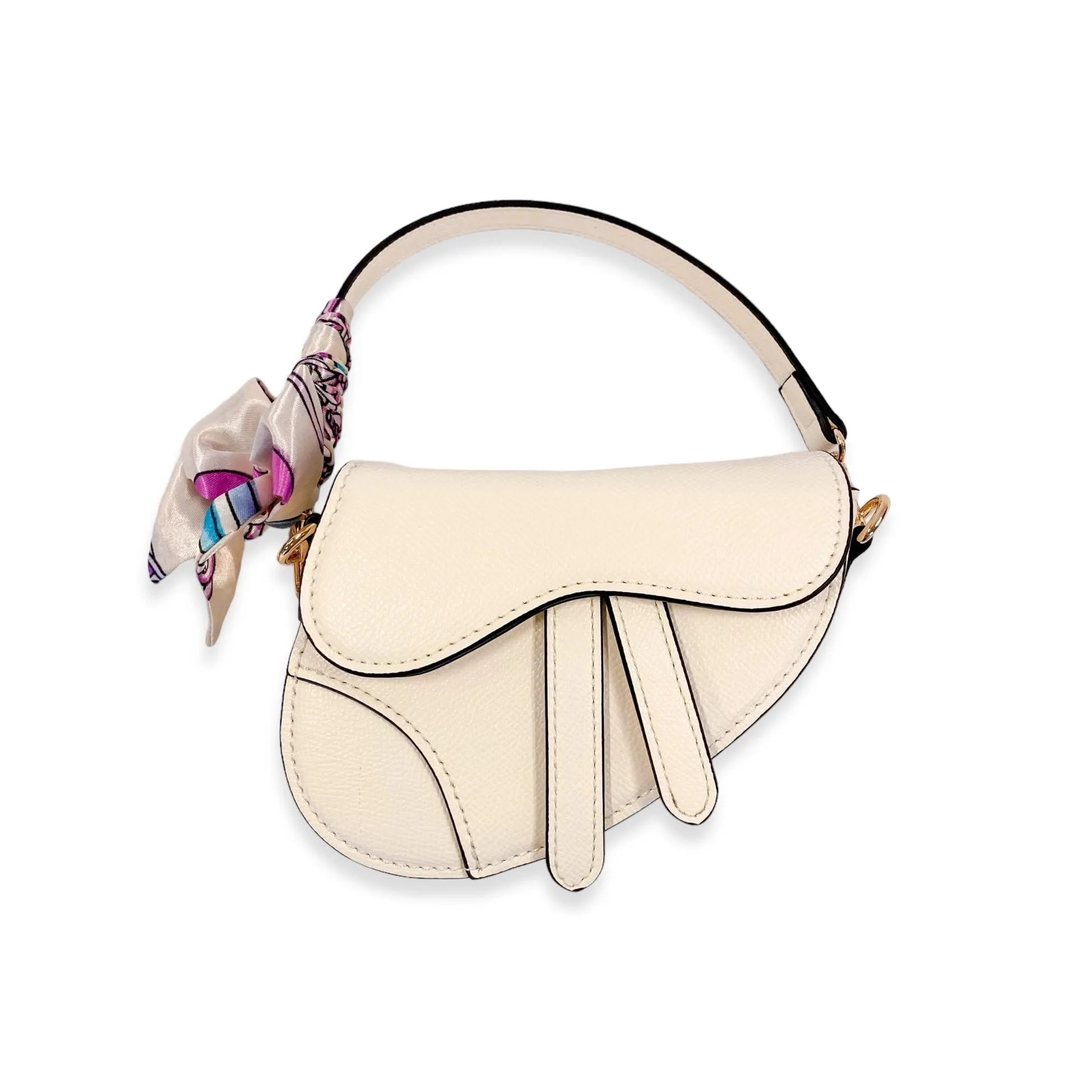 Midi Saddle Purse
