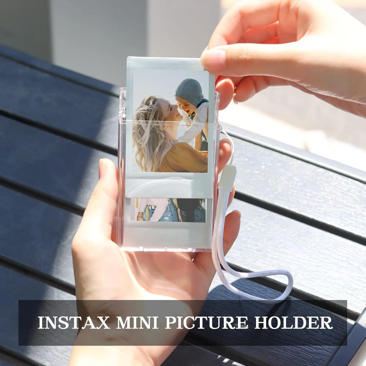 Mini EVO Accessories for Fujifilm Instax Mini EVO Instant Film Camera with EVO Leather Camera Case, Film Holder, Photo Album, 2x3 Frames and Screen Protector - Black (No Camera)