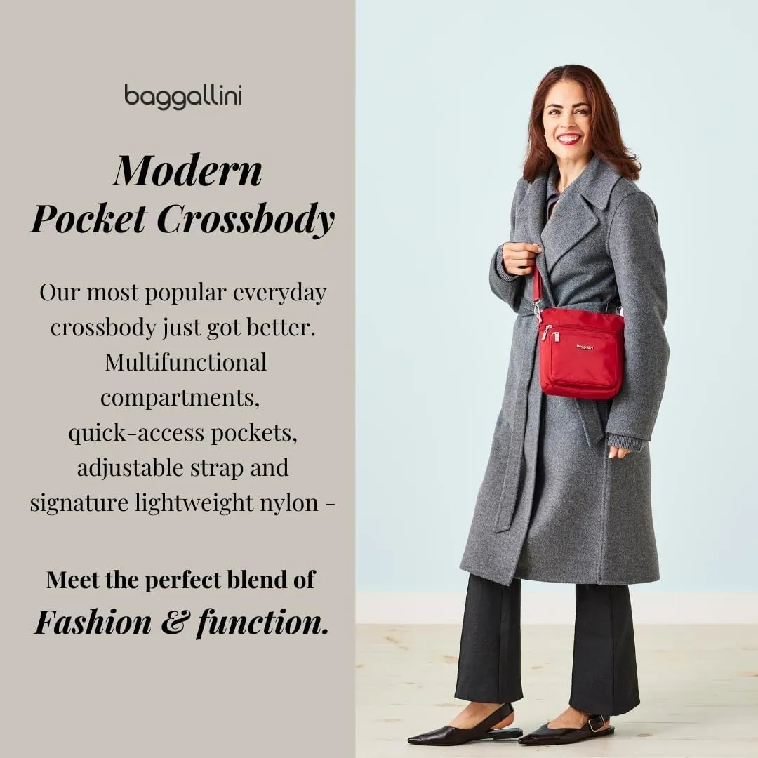 Modern Pocket Crossbody Bag for Women