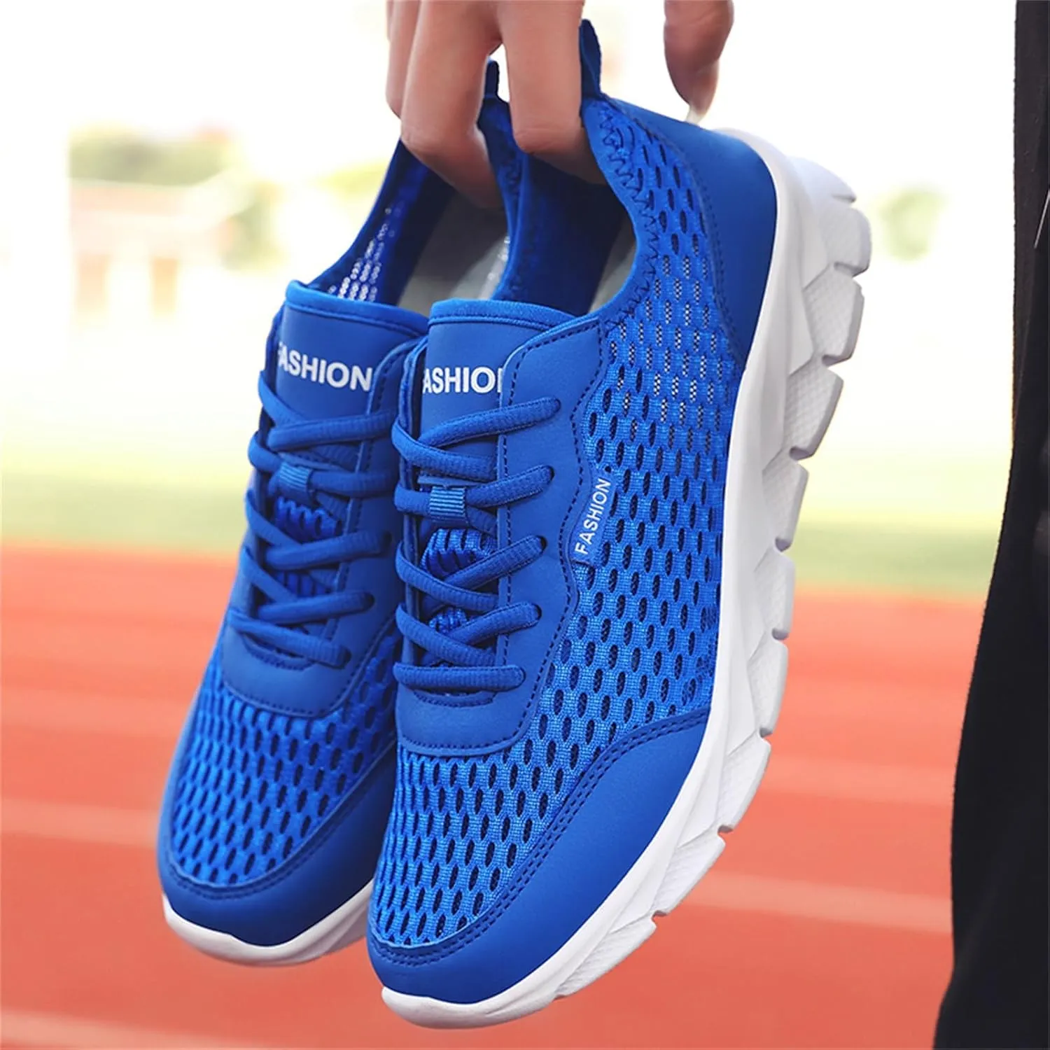 Non Slip Work Sport Shoes for Men Comfortable Lightweight Casual Walking Shoe Men's Sport Breathable Mesh Shoes