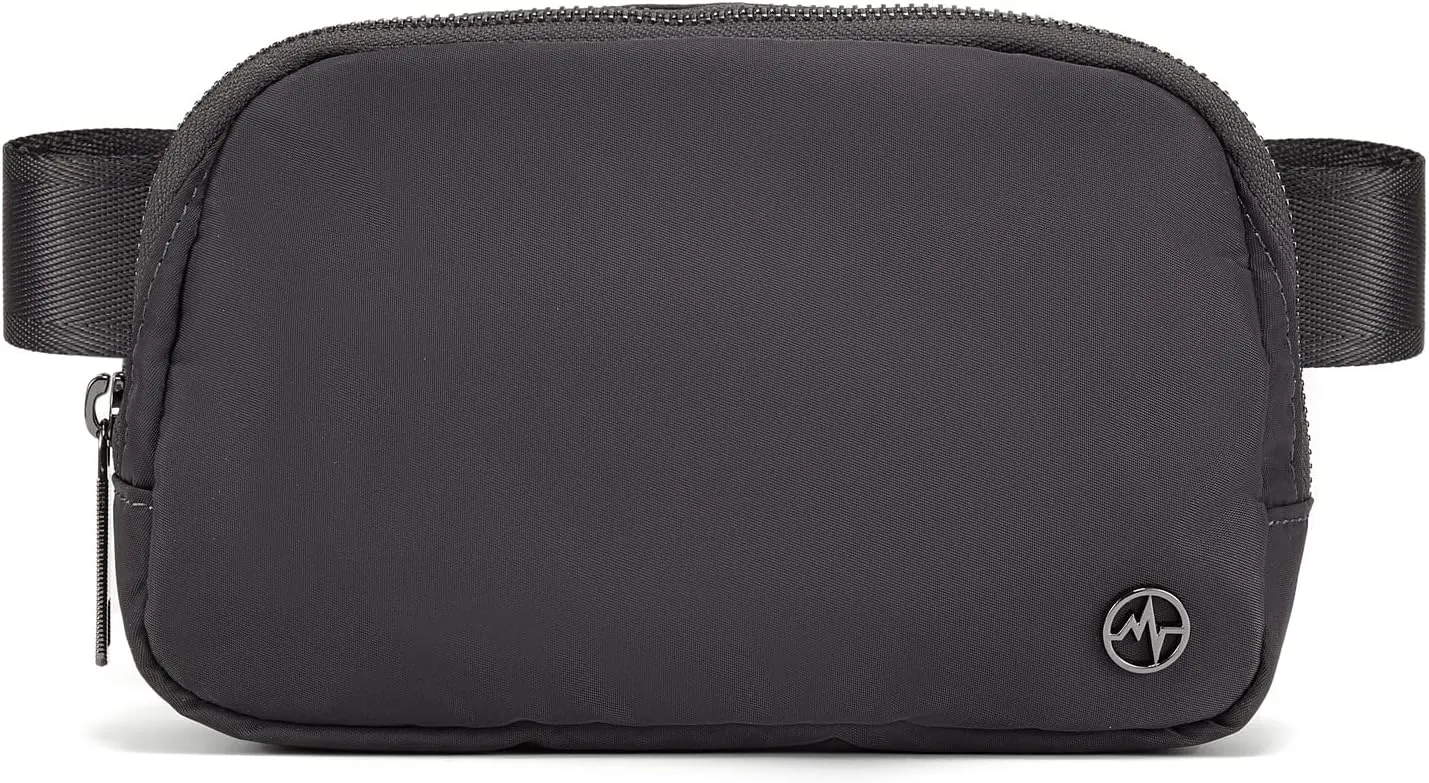 Pander Cross Body Fanny Pack for Women, Fashion Waist Packs, Crossbody Bags, Belt Bag with Adjustable Strap (Dim Grey).