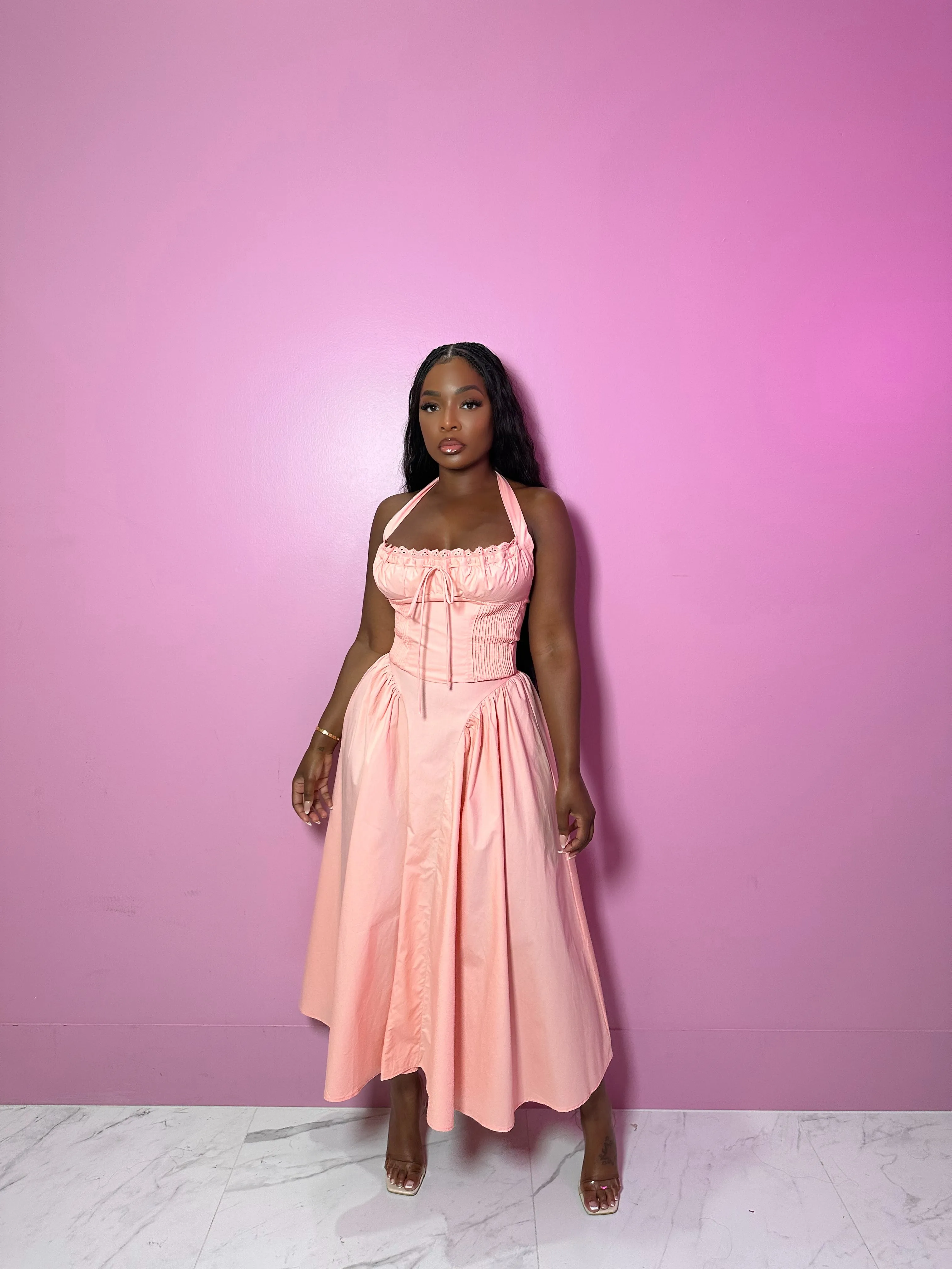 Pink Victoria Dress
