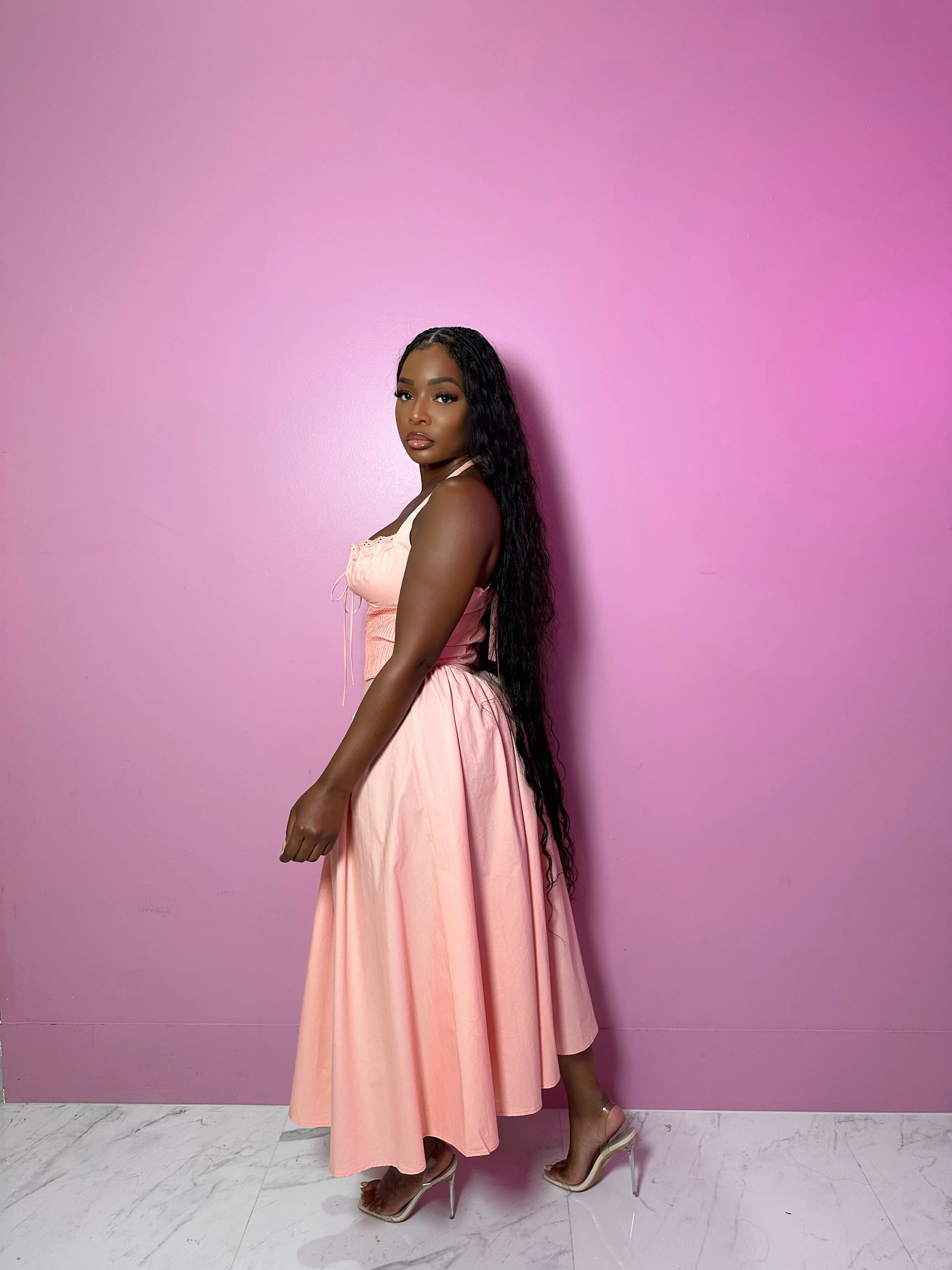 Pink Victoria Dress