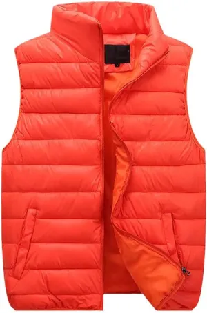 Plus Size Sleeveless Winter Jacket Black Down Vest Women's Windproof Warm Waistcoat Outwear Vests