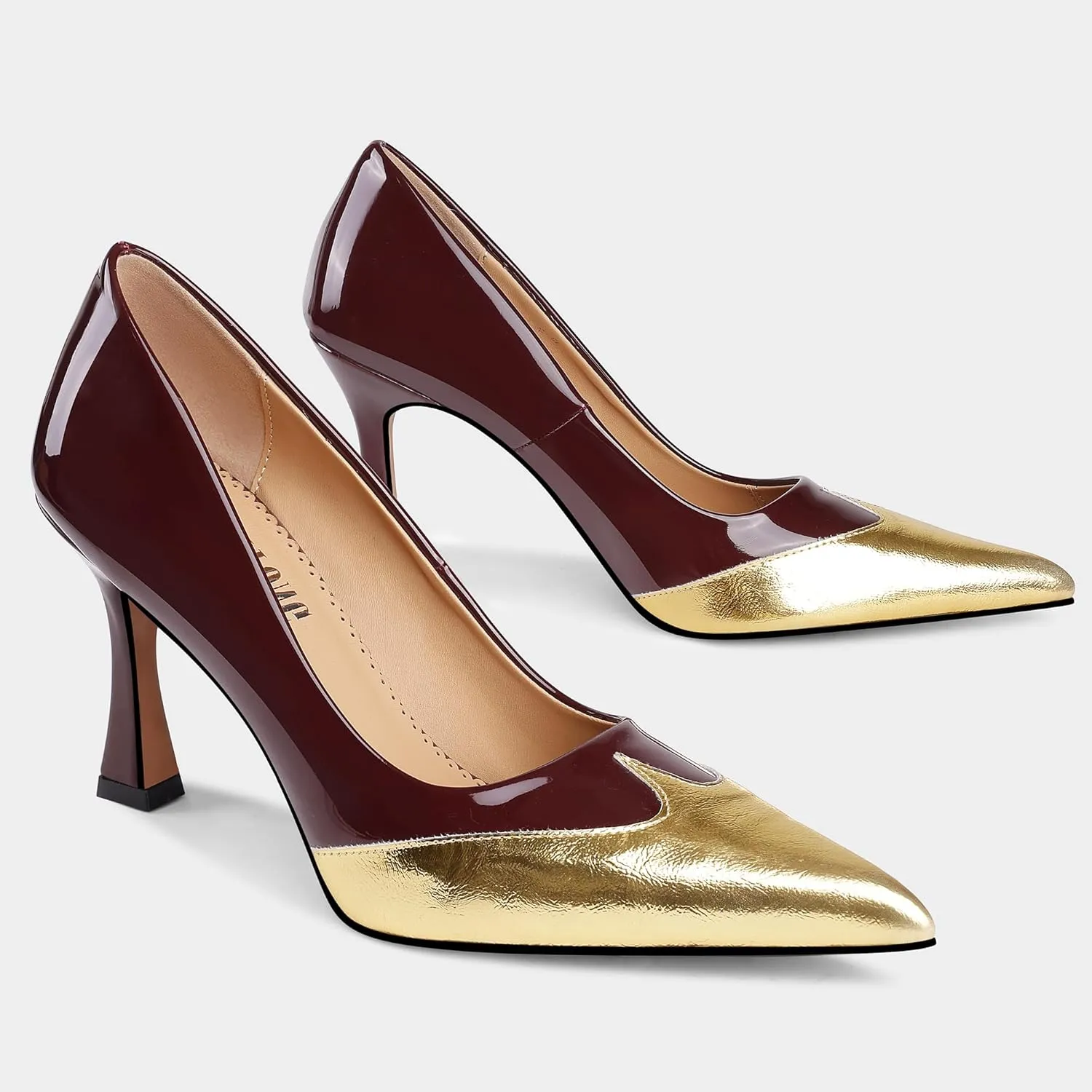 Pumps for Women Pointed Toe High Stiletto Heels Comfortable Elegant Dress Work Shoes