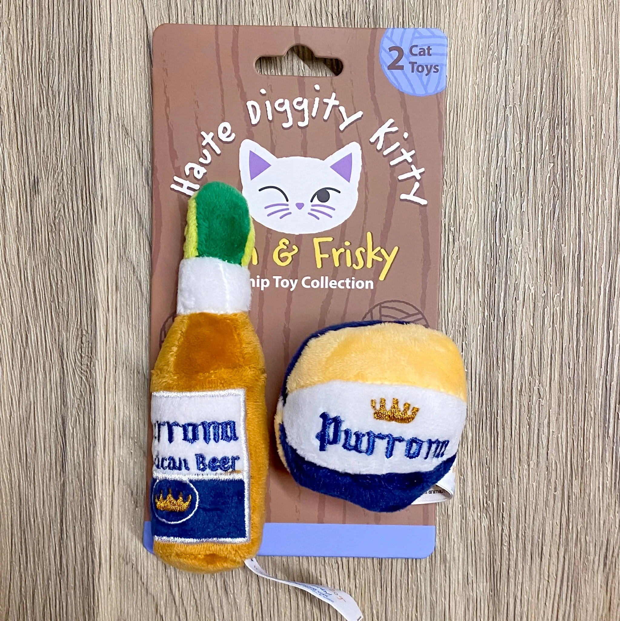 Purrona (Bottle & Ball) Catnip Toys