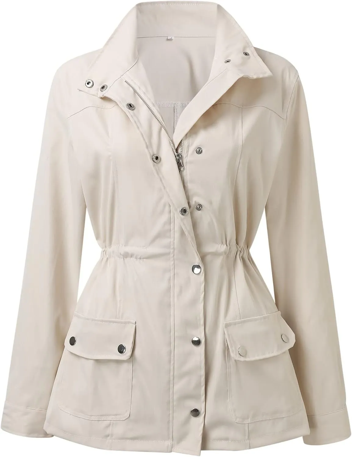 Rain Outdoor Hooded Jacket Jackets Solid Cardigan Womens Windproof Women's Coat Casual Windbreaker Jacket Women