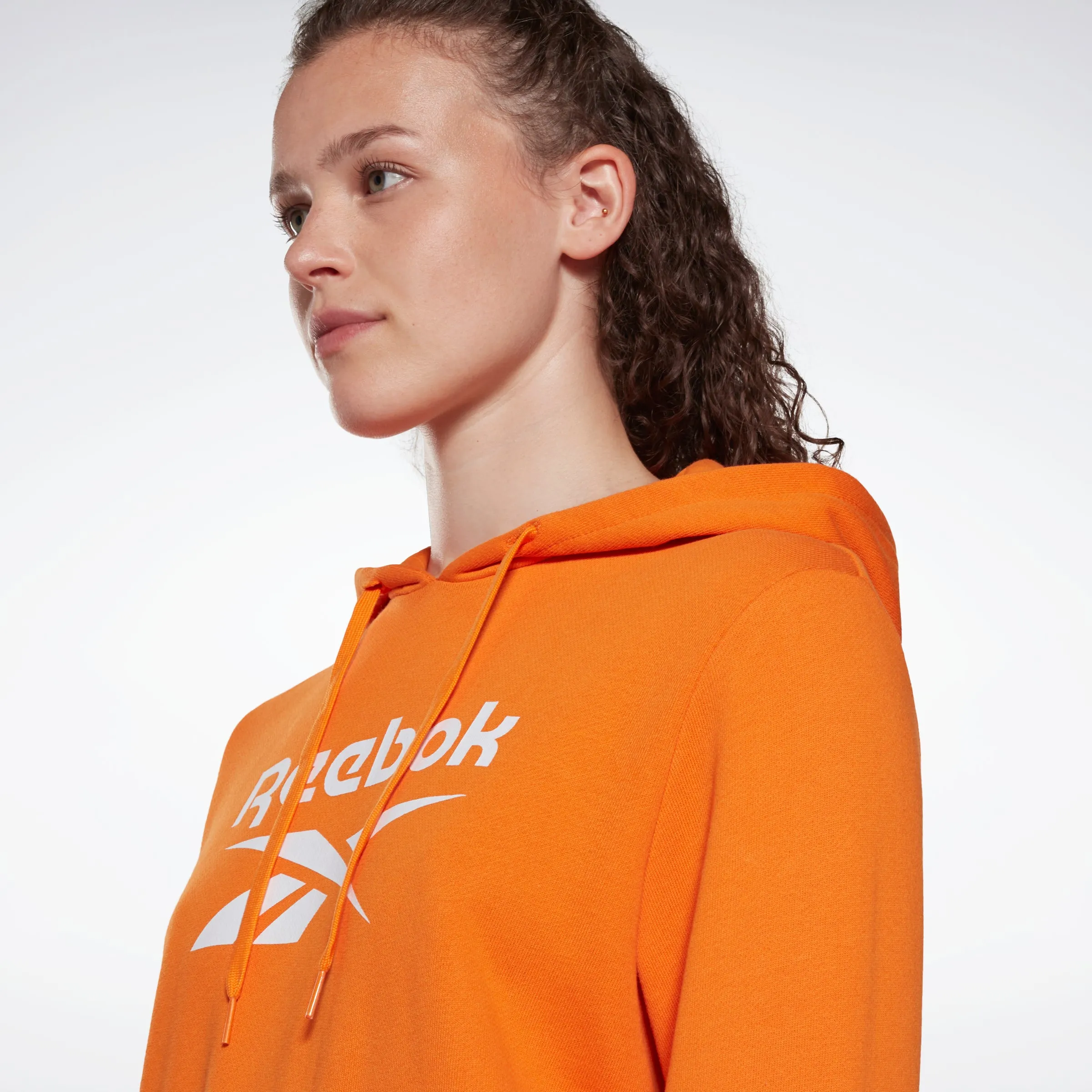 Reebok Apparel Women Classics Big Logo Hoodie Hivior