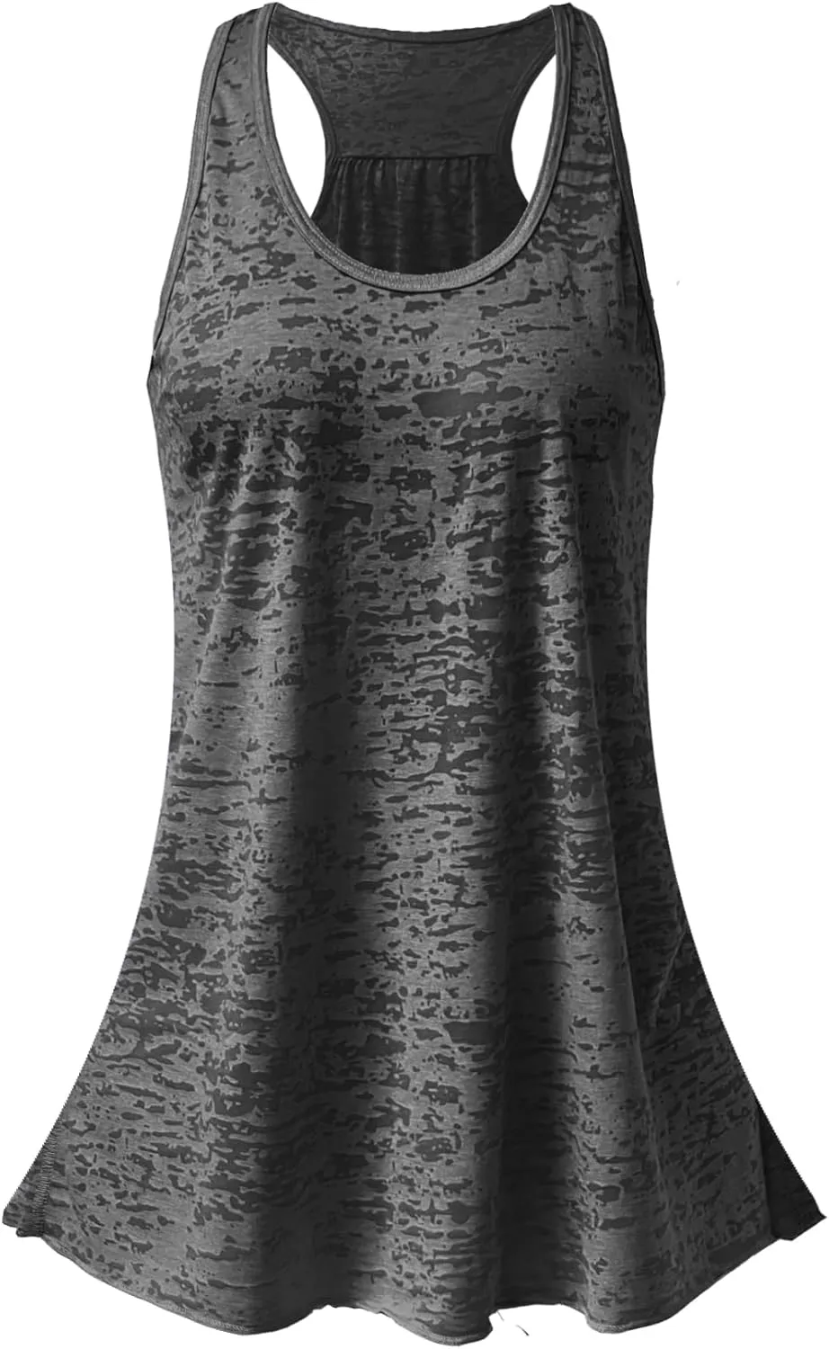 SepiMeli Flowy Triblend Racerback Tank Top Regular and Plus Sizes for Women