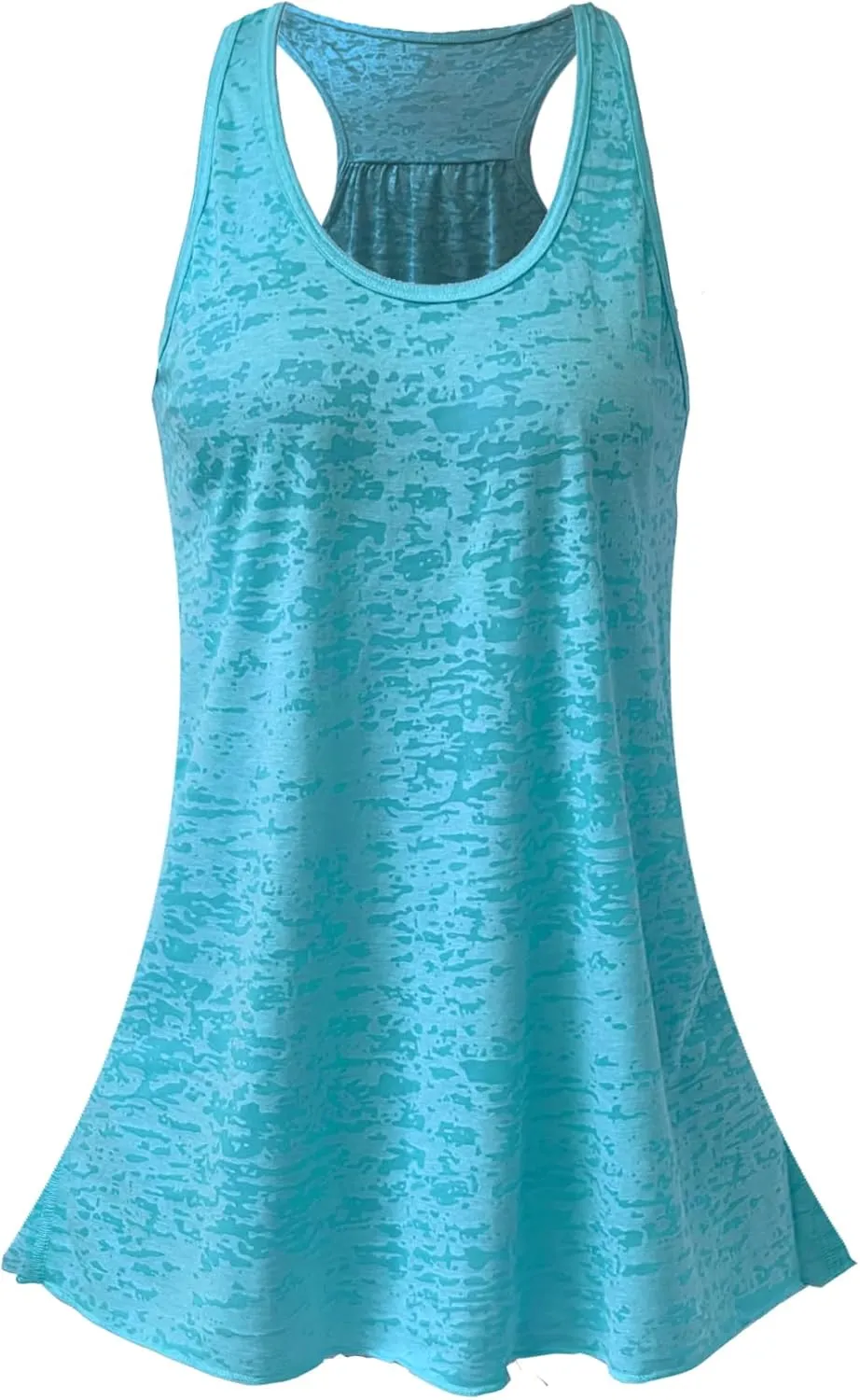 SepiMeli Flowy Triblend Racerback Tank Top Regular and Plus Sizes for Women