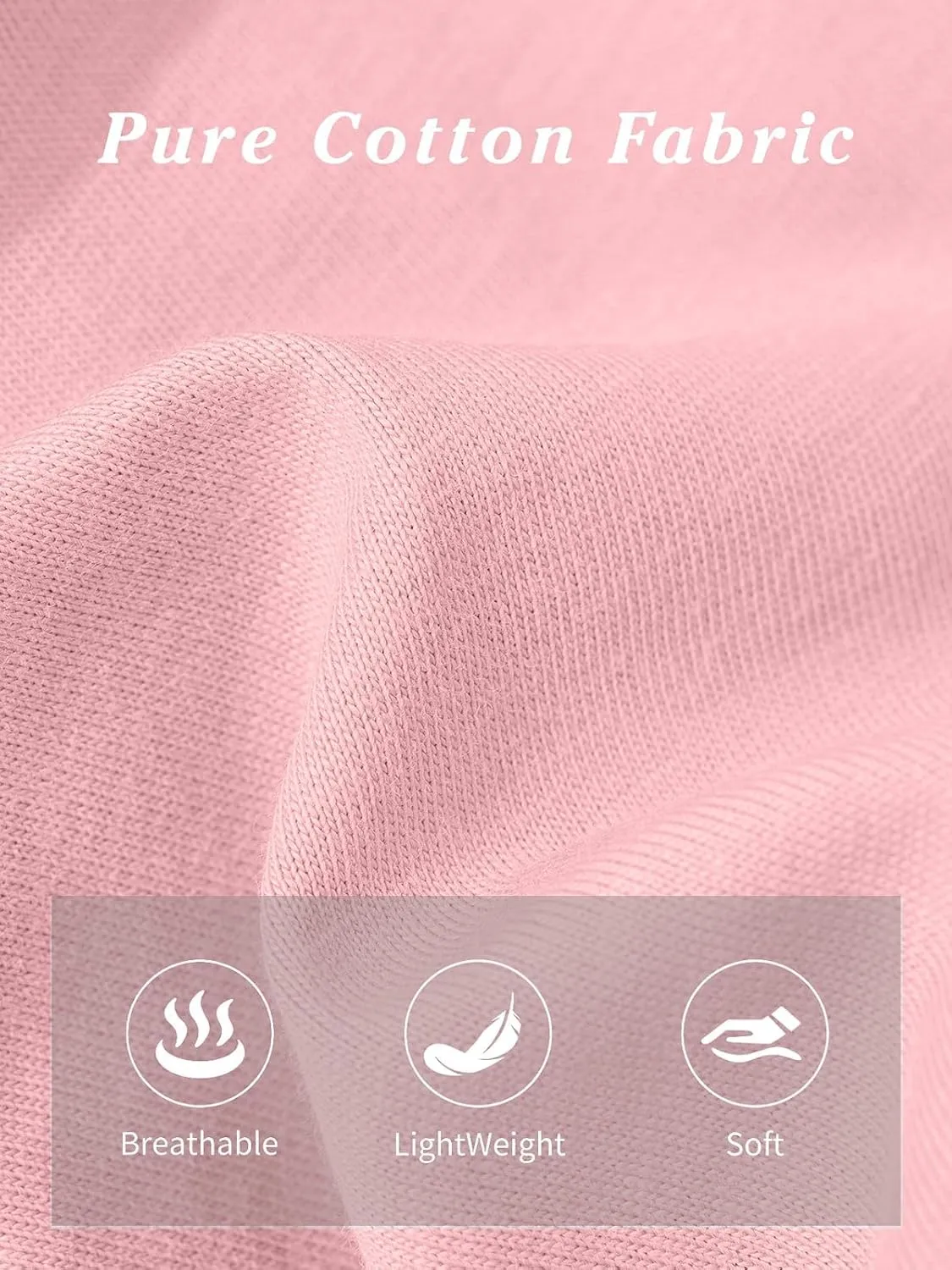 SMENG Women's Cotton Crewneck T-Shirts Short Sleeve Basic Solid Color Tee Classic-Fit Shirt Breathable Comfy Summer Top