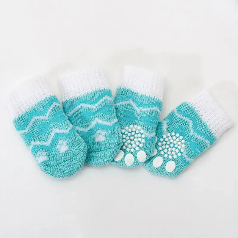 Socks for dogs 4pcs Anti Slip
