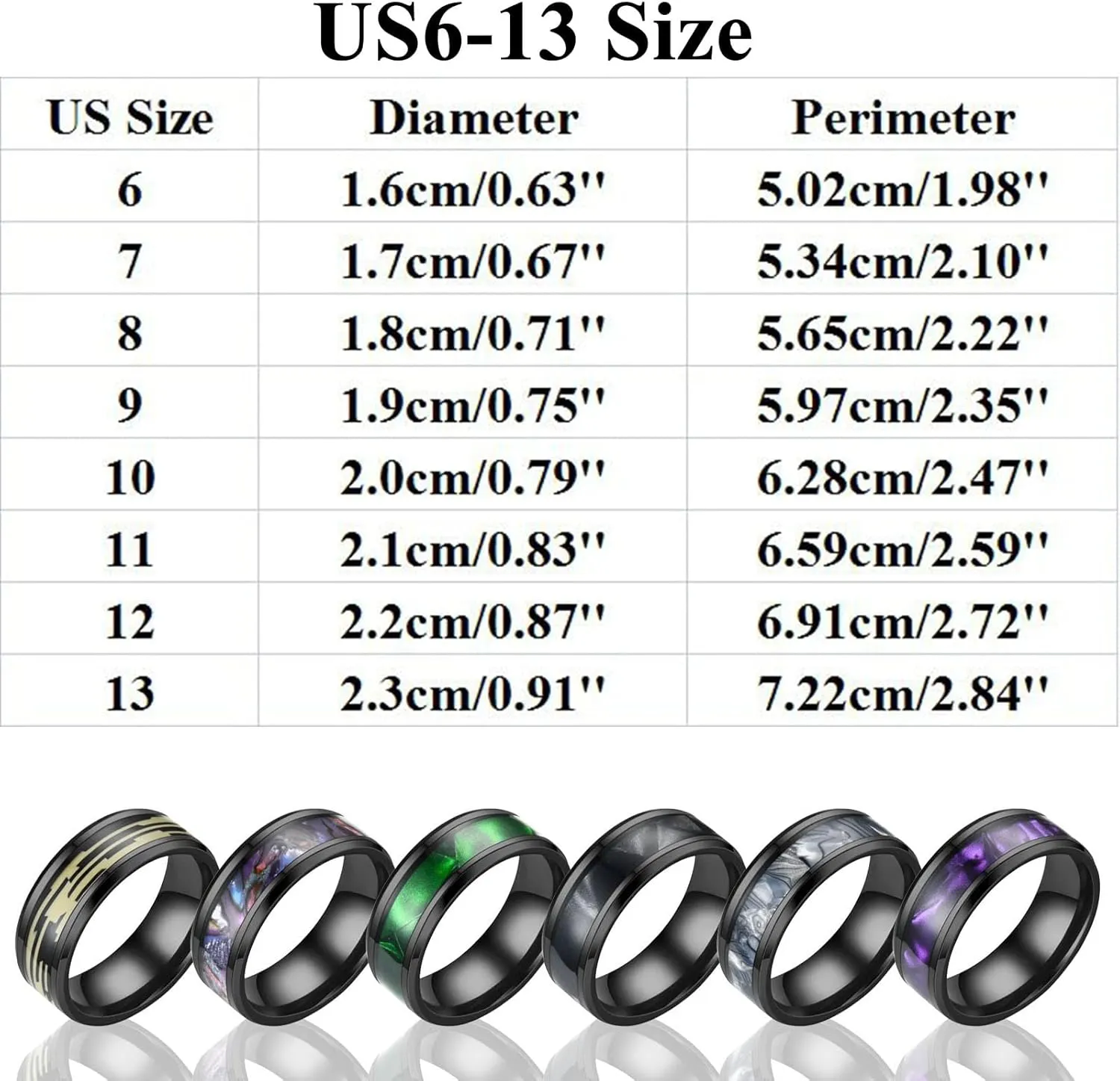 Stainless Steel Anxiety Spinner Ring For Women Men Black Sand Blasted Vintage Wedding Band Stress Anxiety Relief Rings
