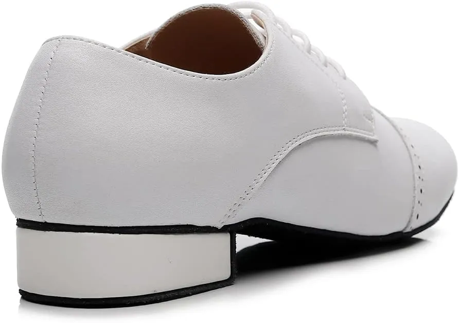 SWDZM Latin Ballroom Mens Practice Dance Shoes Modern Salsa Dance Shoes for Men