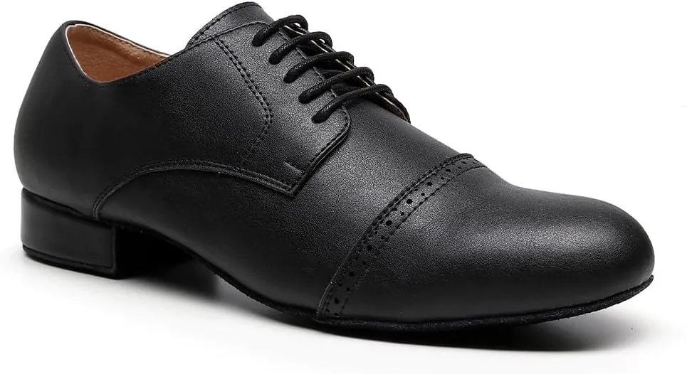 SWDZM Latin Ballroom Mens Practice Dance Shoes Modern Salsa Dance Shoes for Men