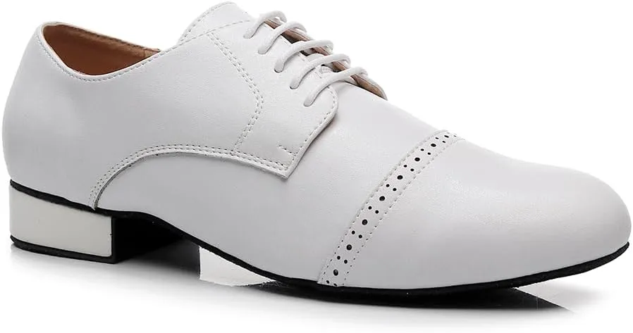 SWDZM Latin Ballroom Mens Practice Dance Shoes Modern Salsa Dance Shoes for Men