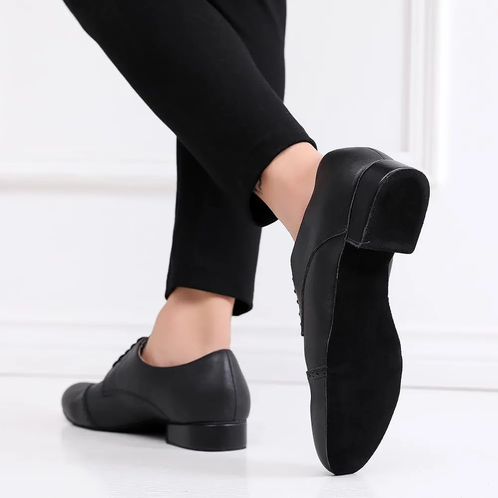 SWDZM Latin Ballroom Mens Practice Dance Shoes Modern Salsa Dance Shoes for Men