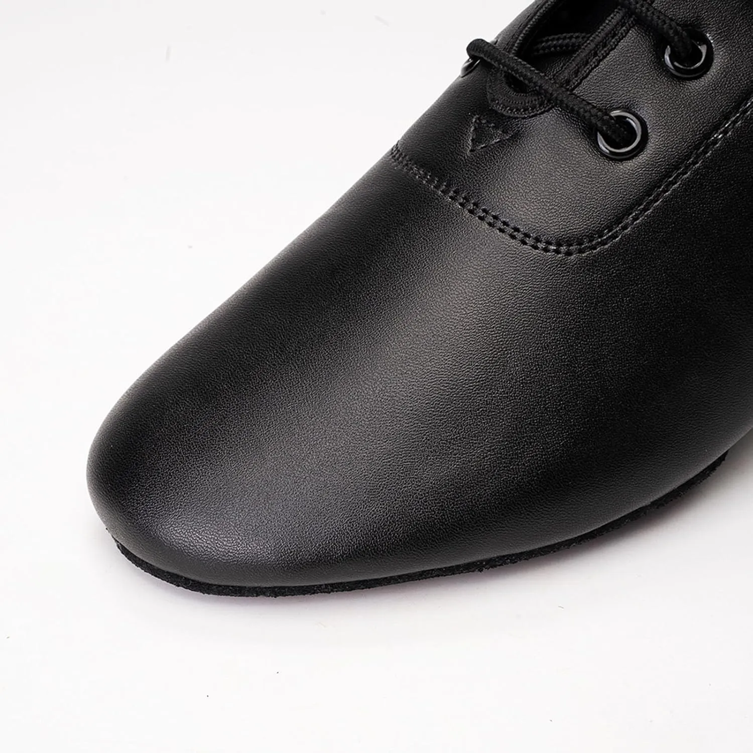 SWDZM Men Latin Dance Shoes Leather Lace-up Salsa Tango Ballroom Modern Professional Performance Practice Dance Shoes,Model 707B