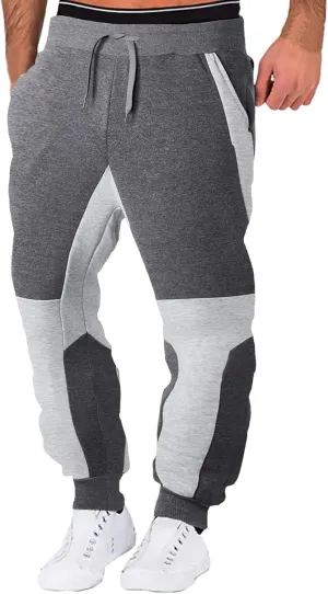 Sweatpants for Men with Pockets Pant Men's Casual Elastic Waist Drawstring Work Jogger Pants with Pockets Mens Casual