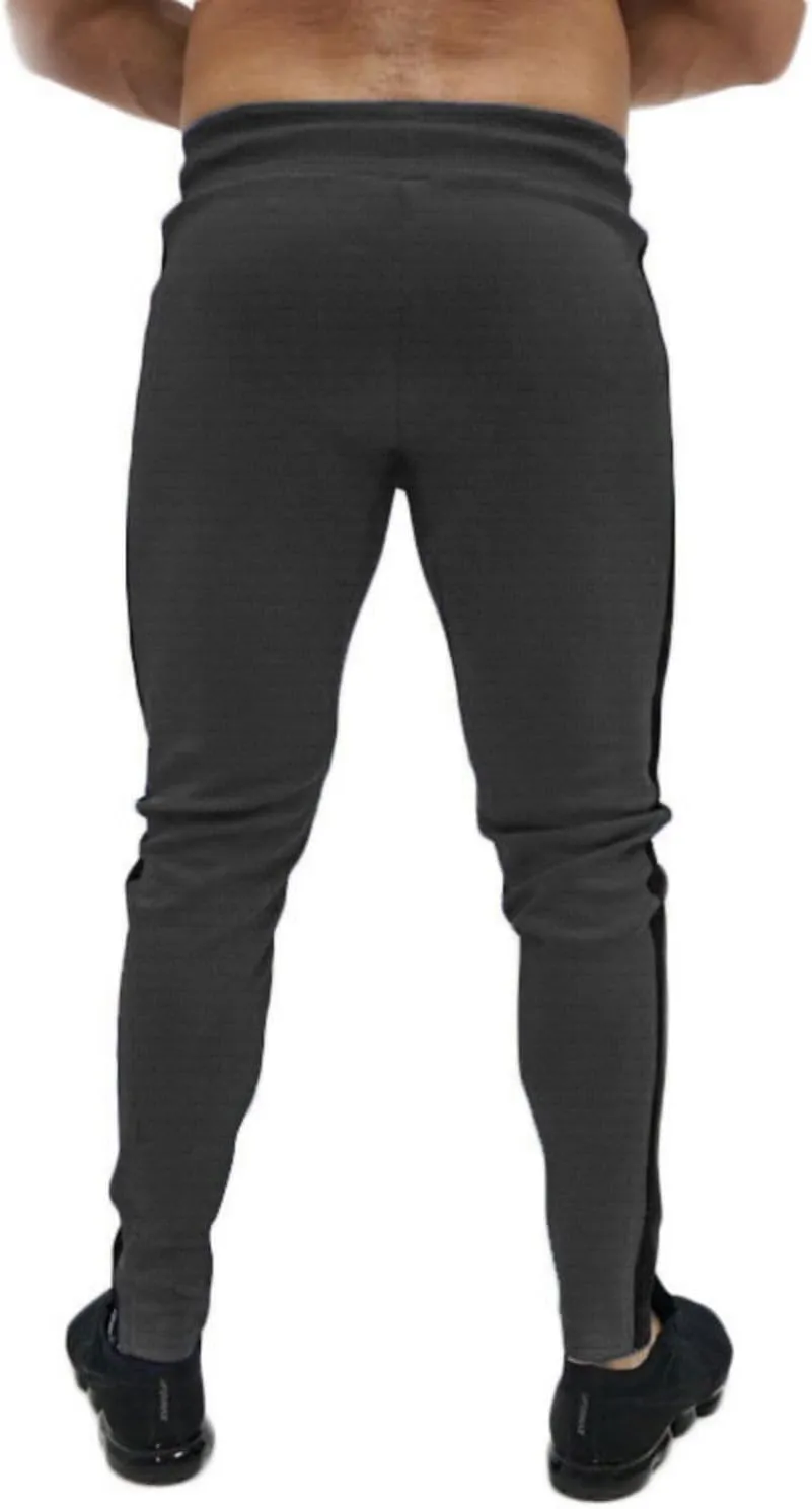Thatrich Mens Stretch Sweatpants Quick Dry Moisture Wicking Jogger Pants Matching Color Workout Breathable Slim Fit Pants