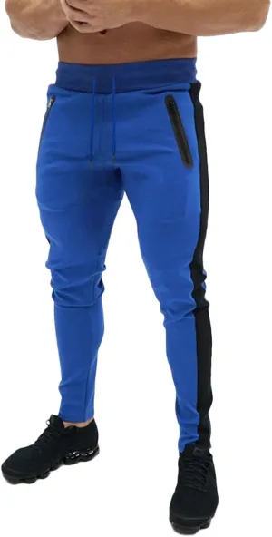 Thatrich Mens Stretch Sweatpants Quick Dry Moisture Wicking Jogger Pants Matching Color Workout Breathable Slim Fit Pants