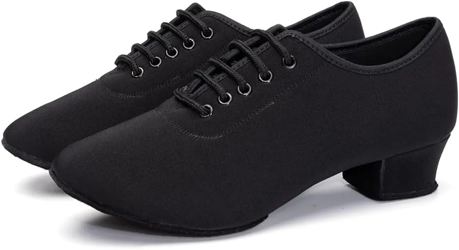 TINRYMX Women Ballroom Practice Shoes Standard Modern Teaching Professional Performance Latin Salsa Dance Shoes,Model-LHD2801