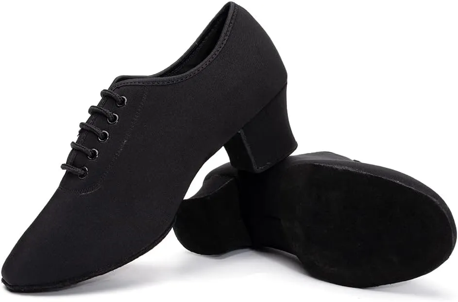 TINRYMX Women Ballroom Practice Shoes Standard Modern Teaching Professional Performance Latin Salsa Dance Shoes,Model-LHD2801