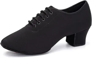 TINRYMX Women Ballroom Practice Shoes Standard Modern Teaching Professional Performance Latin Salsa Dance Shoes,Model-LHD2801
