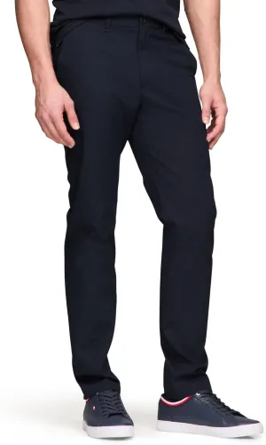 Tommy Hilfiger Men's Casual Moisture Wicking Wrinkle Resistant Stretch Performance Pants in Straight Fit