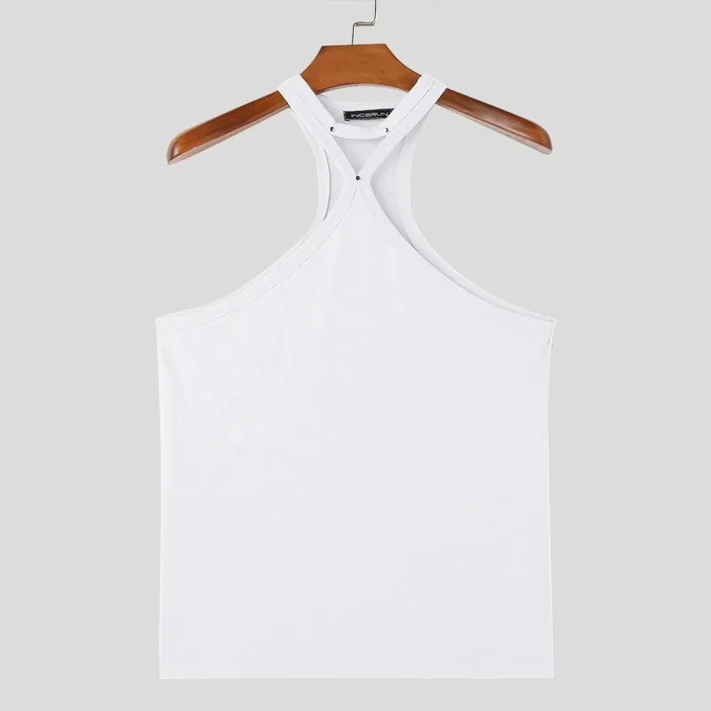 Tri-Point Halter Top