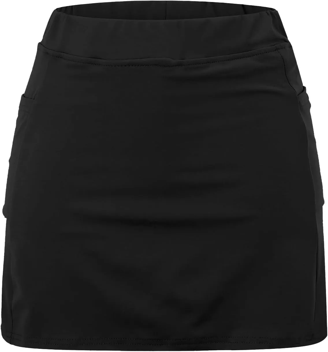 Versatile Skorts for Woman,Plus Size Skort for Curvy Ladies,Ladies Culottes,Womens Skorts with Pockets Tummy Control