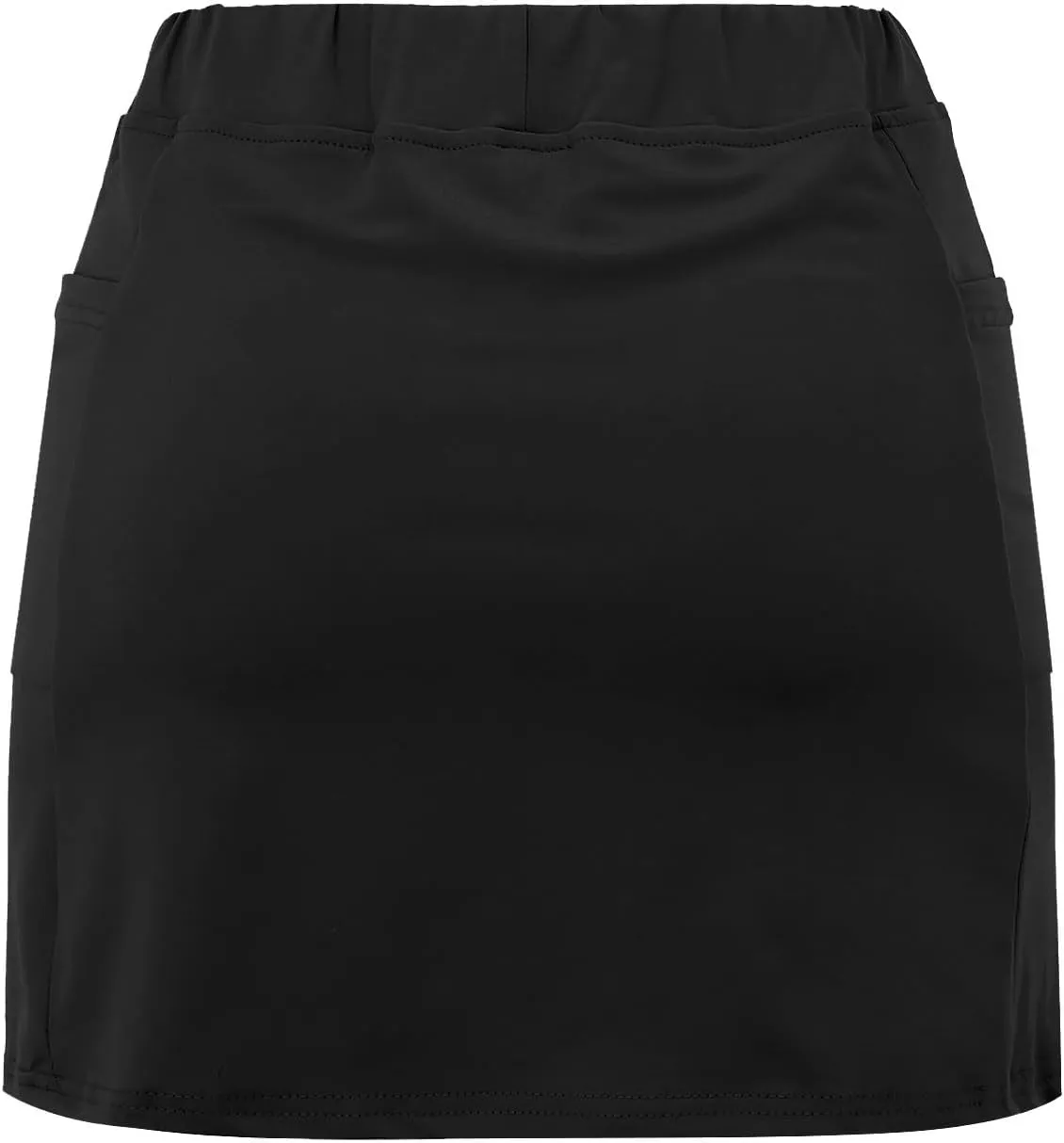 Versatile Skorts for Woman,Plus Size Skort for Curvy Ladies,Ladies Culottes,Womens Skorts with Pockets Tummy Control