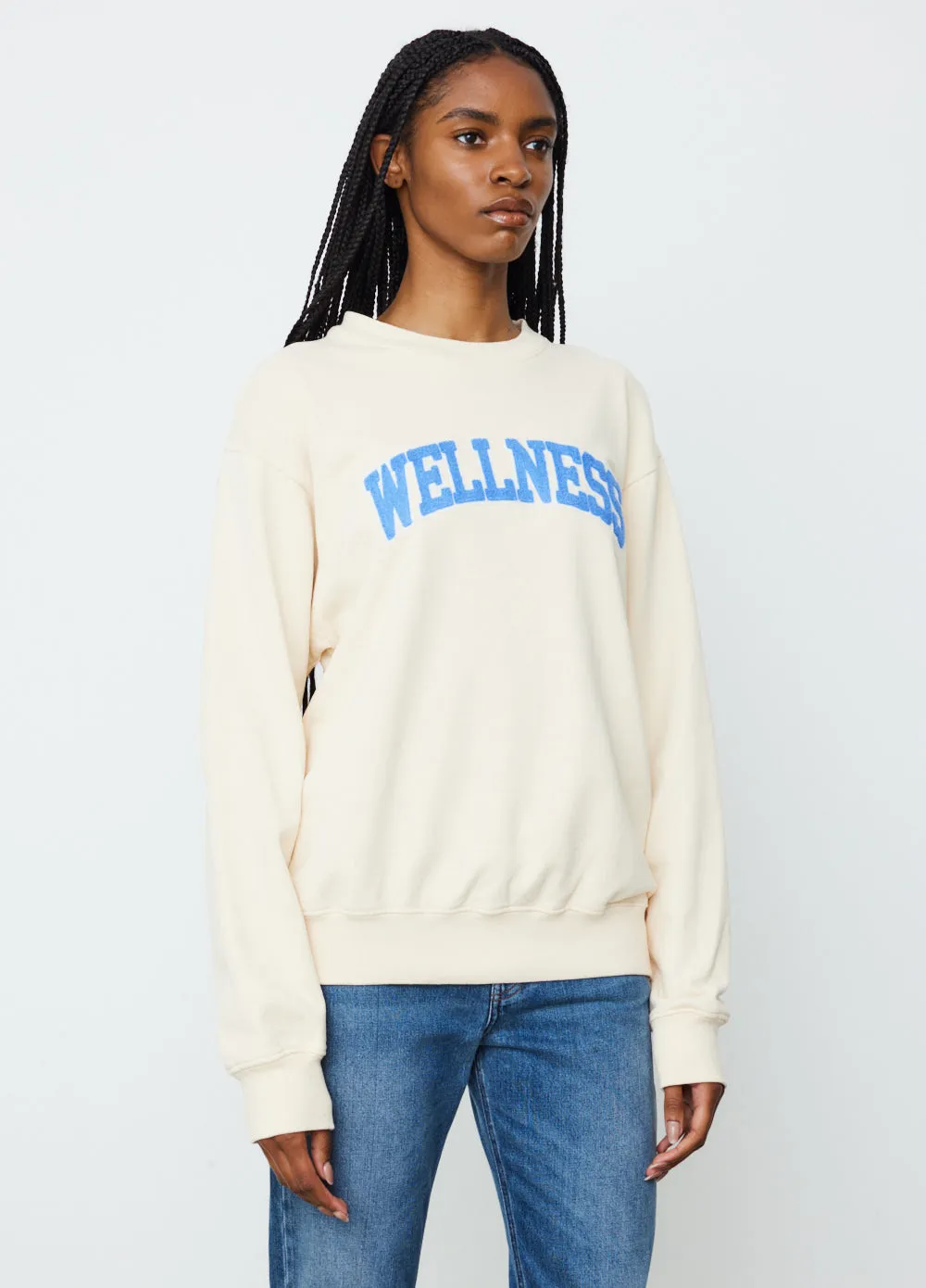 Wellness Boucle Crewneck Sweatshirt